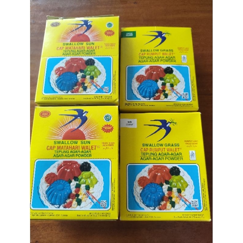 

agar agar double swallow @7gram