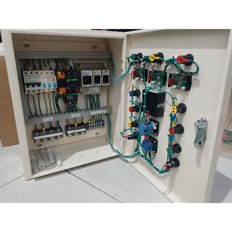 Panel pompa submersible 3 phase 2hp-3hp wlc 2 tangki sumur dan tandon
