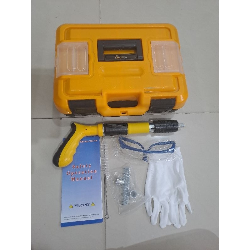 MAXSUPE T500 RAMSET gun Alat paku tembak dinding beton cor concrete besi Nail gun Stampset stempset