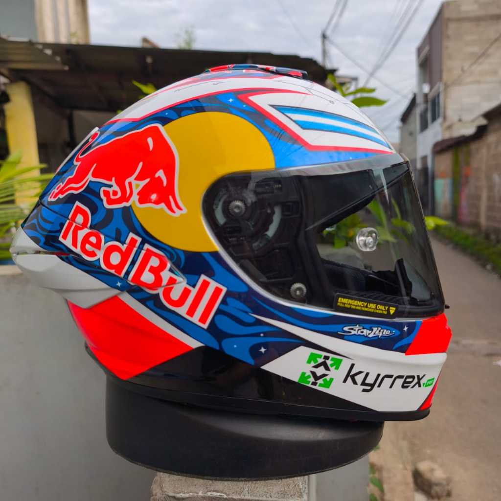 NHK Mark 1 1V Jorge Martin custom White gloss