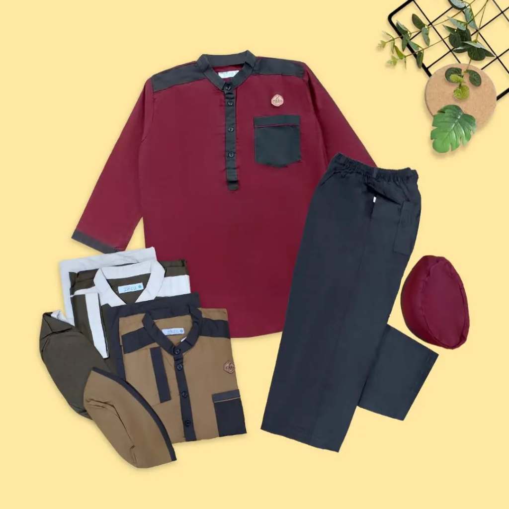 Setelan Baju Koko Zikra