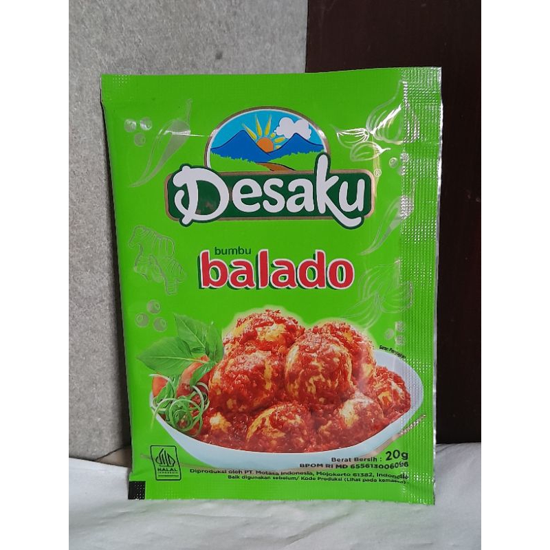 

Desaku Bumbu Balado / Bumbu Balado / Bumbu Tabur Instan