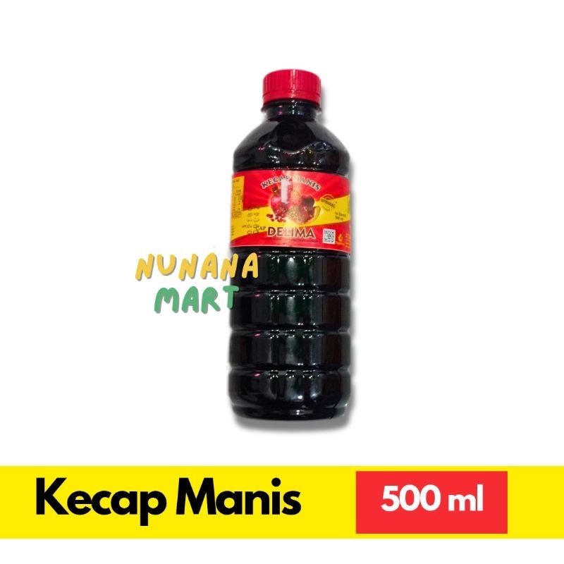 

Kecap Manis Delima Merah Gandaria Botol 500 ml