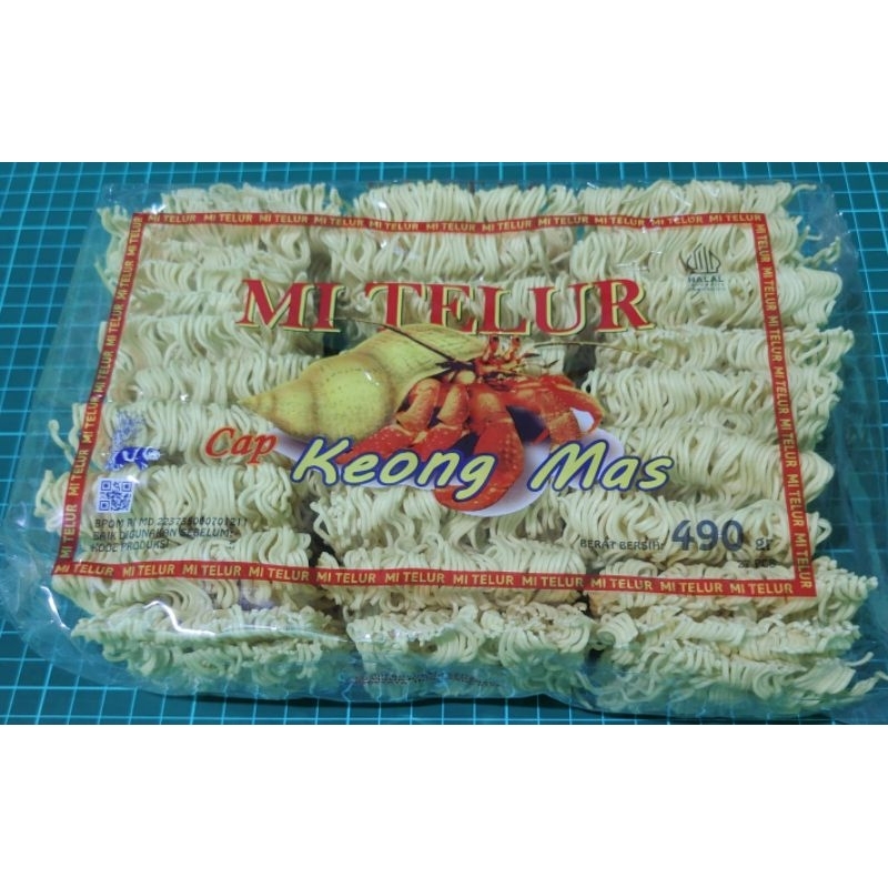 

mie telur cap keong mas490g
