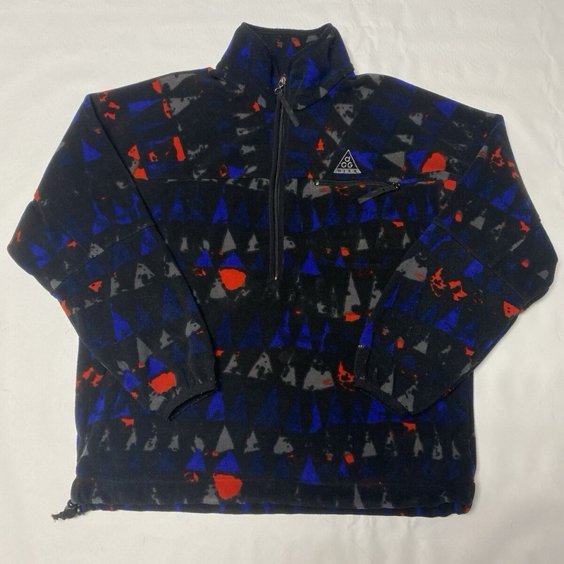 jaket vintage 90s nike ACG Halfzip