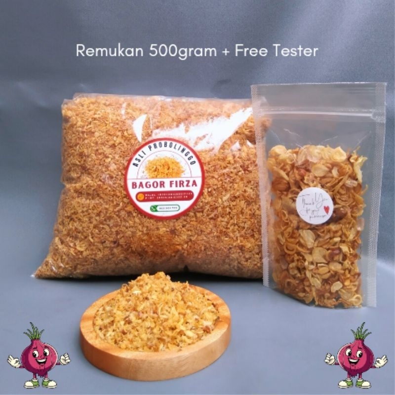

REMUKAN BAWANG GORENG ORI 500 Gram