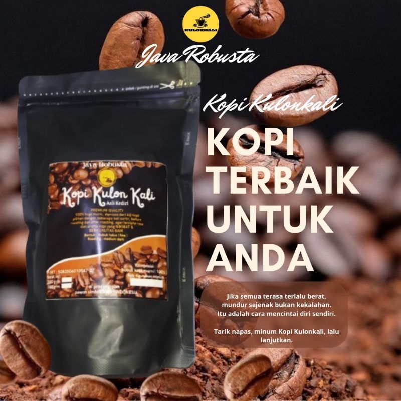 

Kopi bubuk kulon kali murni tanpa campuran 200gram