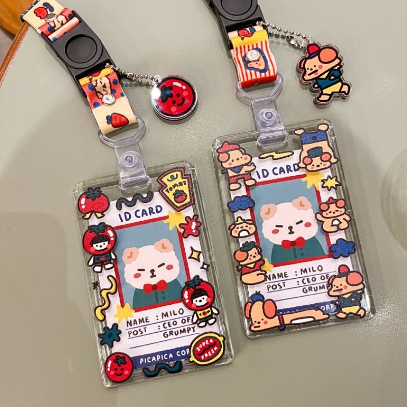 

ID Card Lanyard Clear/Transparant PicaPica