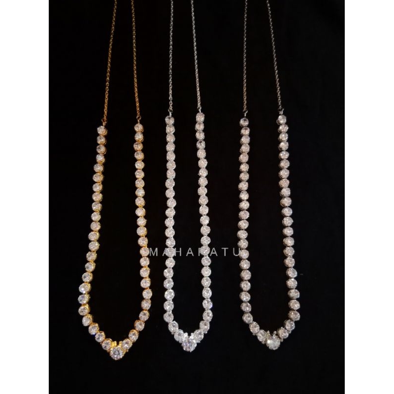 Kalung Aurel Batu Cengkrem / Kalung Aurel Batu Diamond / Kalung Aurel Murah