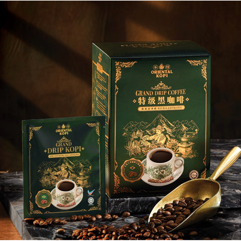 

Oriental Kopi Grand Drip Coffee 10x18gr (Original Import Malaysia)