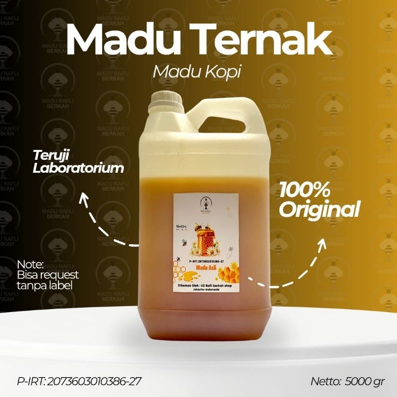 

madu asli madu nektar bunga kopi 5kg