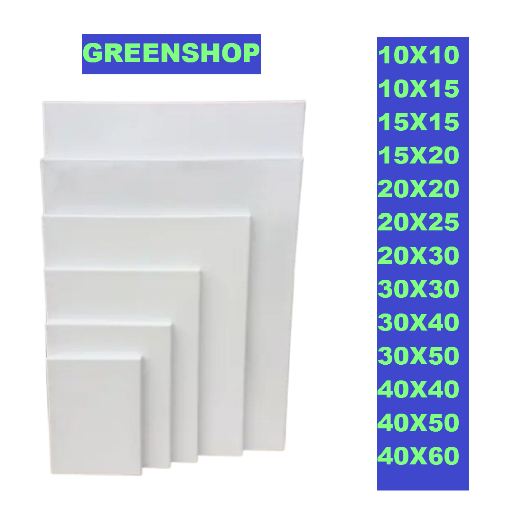 

KANVAS LUKIS UKURAN 10X10, 10X15, 15X15, 15X20, 20X20, 20X25, 20X30, 30X30, 30X40, 40X40, 30X50, 40X50, 40X60