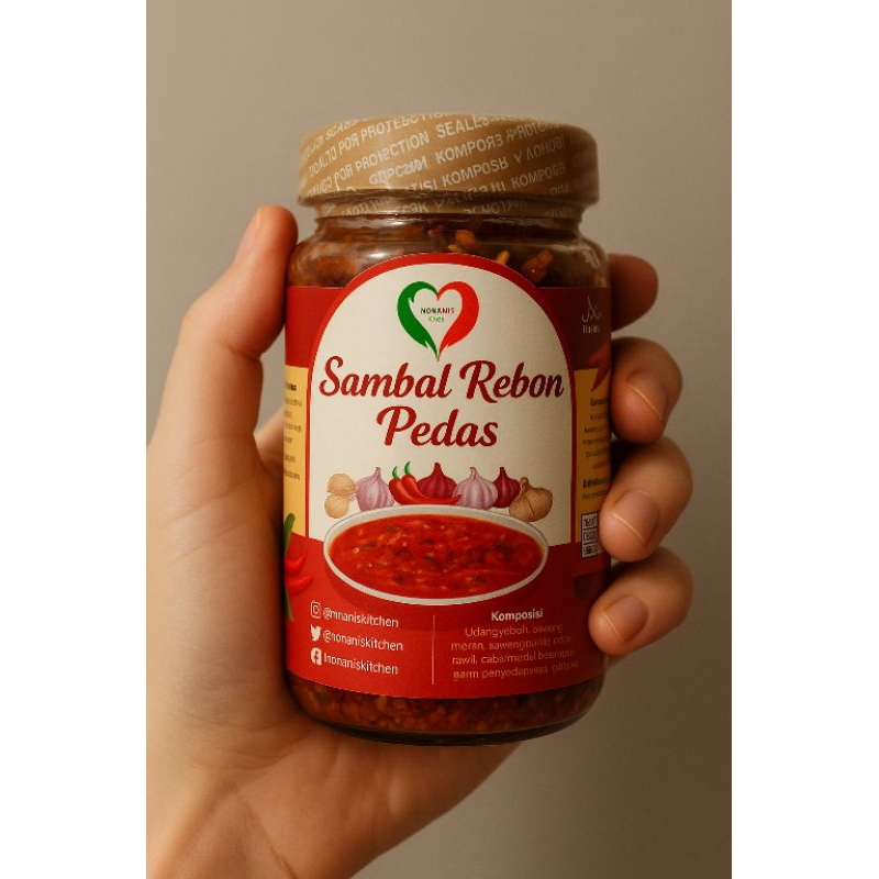 

Sambal Rebon Pedas Nonanis Sambel Lauk Makan Sambal Rebon Rumahan
