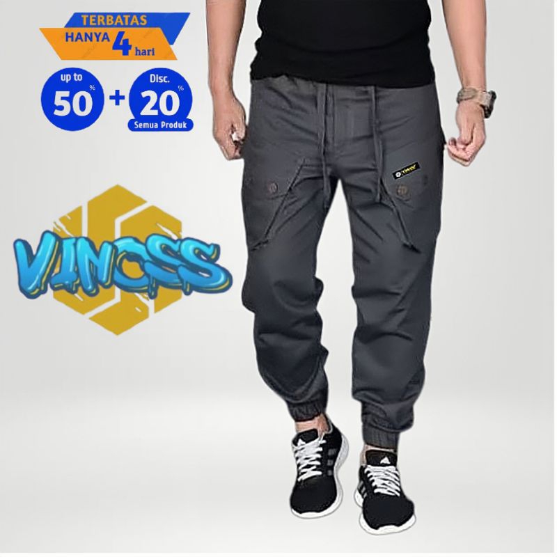 Vinoss celana sirwal pria celana sirwal cargo celana sirwal pria premium