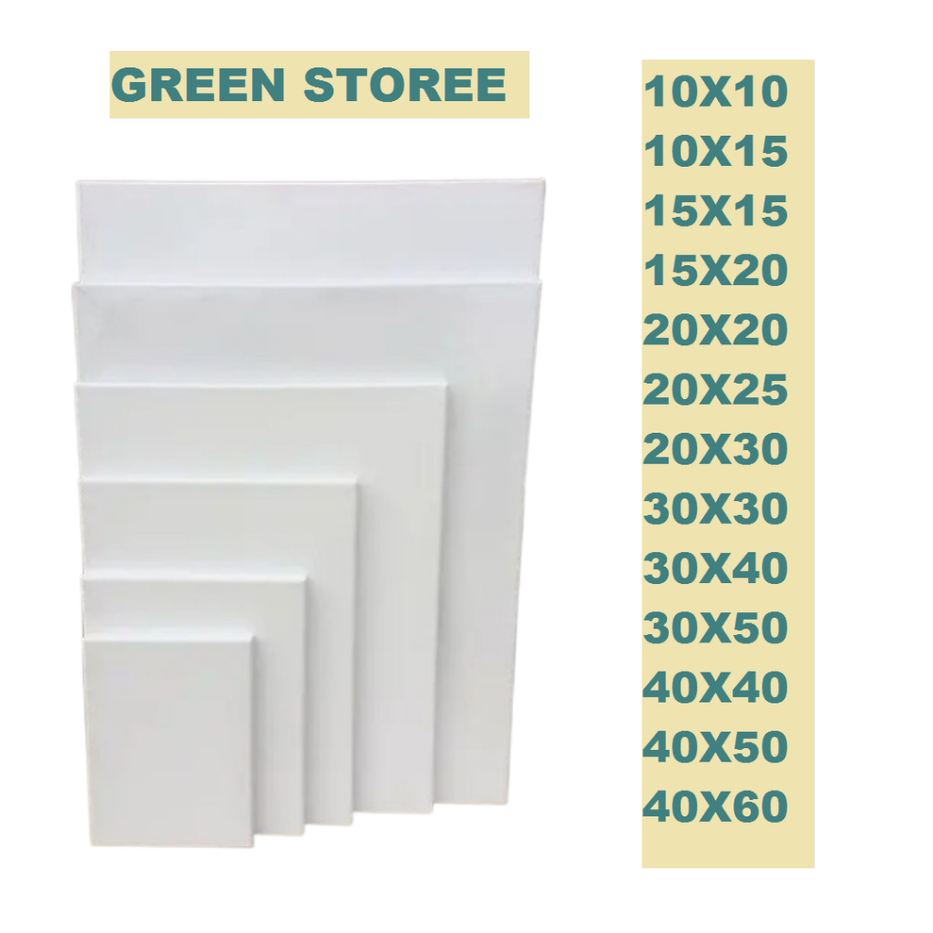 

KANVAS LUKIS UKURAN 10X10, 10X15, 15X15, 15X20, 20X20, 20X25, 20X30, 30X30, 30X40, 40X40, 30X50, 40X50, 40X60