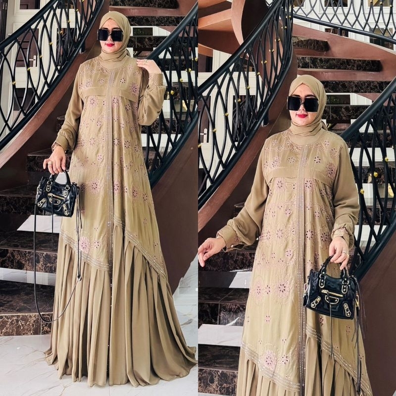 GAMIS CANTIK SABRINA SET HIJAB