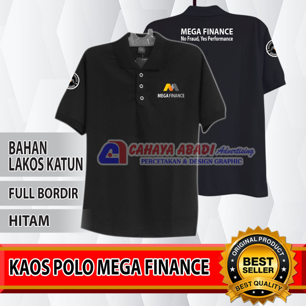 Kaos Kerah Mega Finance Kaos Polo Mega Finance