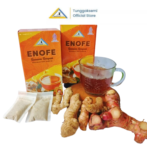 

TUNGGAKSEMI Enofe Ramuan Rempah Isi 19 Teabag Detox Teh Celup Rempah Jsr Imunitas Turun bb Premium