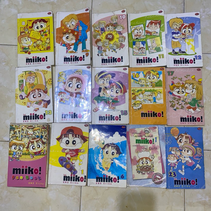 Preloved Komik Hai Miiko Ono Eriko Cabutan Vol Cerita Terbaik