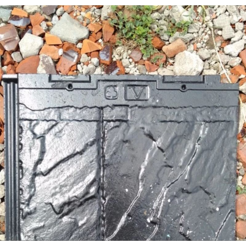Genteng beton cisangkan victoria slate hitam