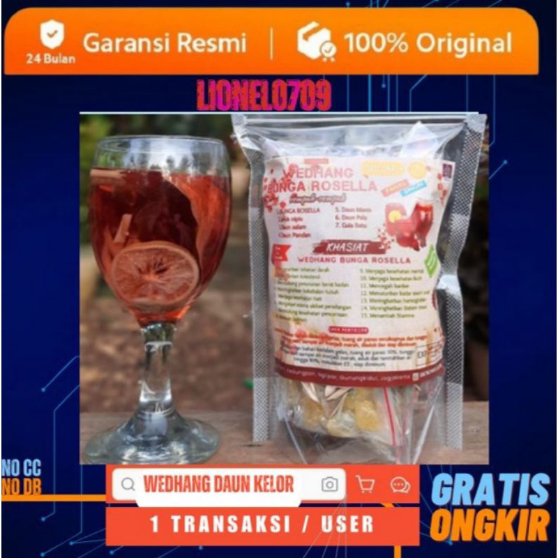 

Racikan wedhang rosella 1paket