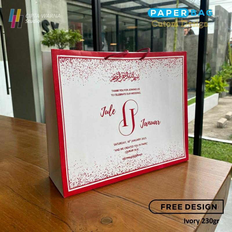 

PAPERBAG WEDDING CUSTOM/ 30.10.25