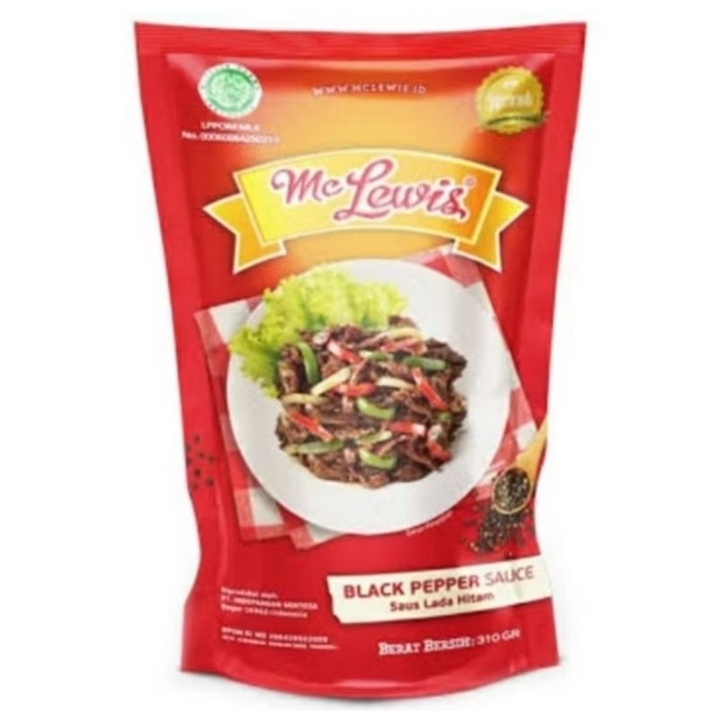 

MC Lewis Sauce Blackpaper 310gr