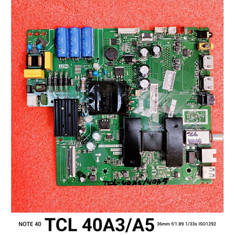mainboard tv tcl 40a3 - motherboard tv tcl 40a3/a5 - mobo tv tcl 40a3/a5 - mb tv tcl 40a3