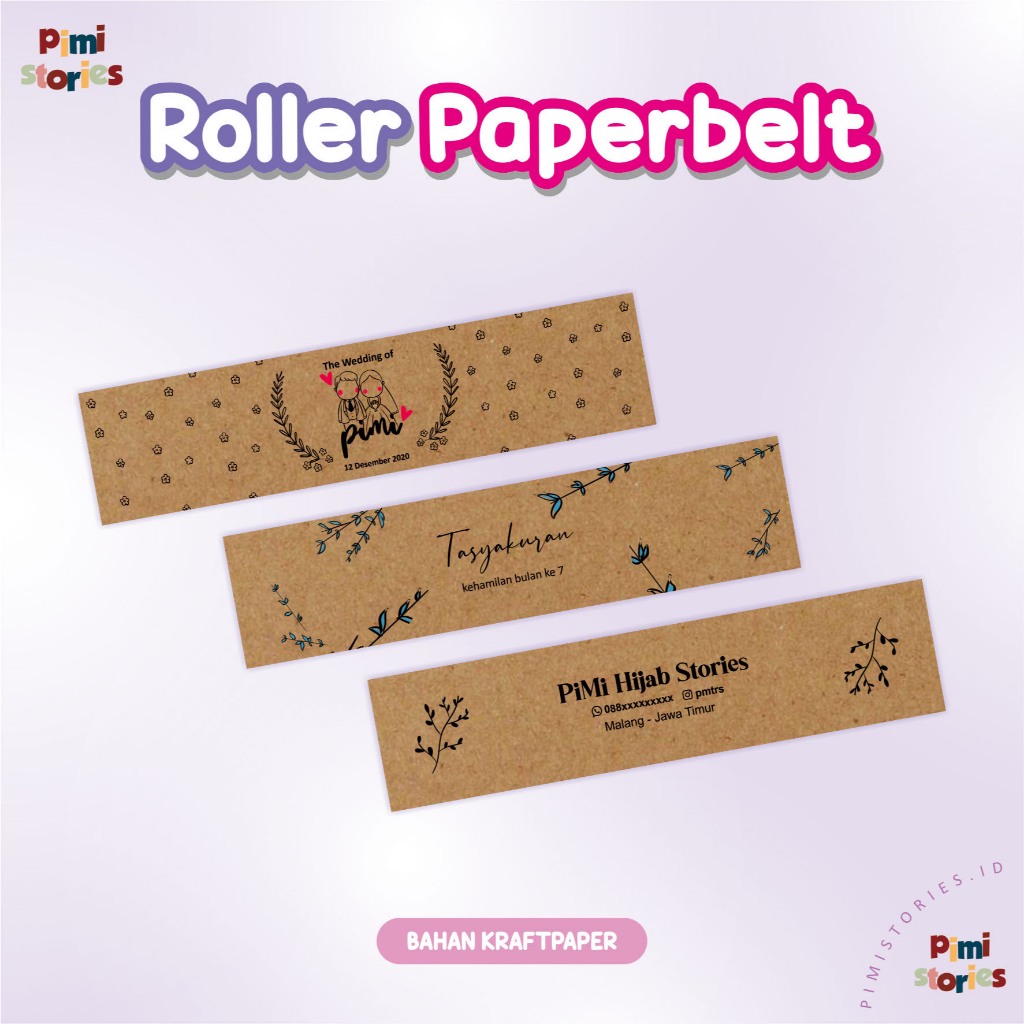 

ROLLER PAPERBELT HIJAB TASYAKURAN