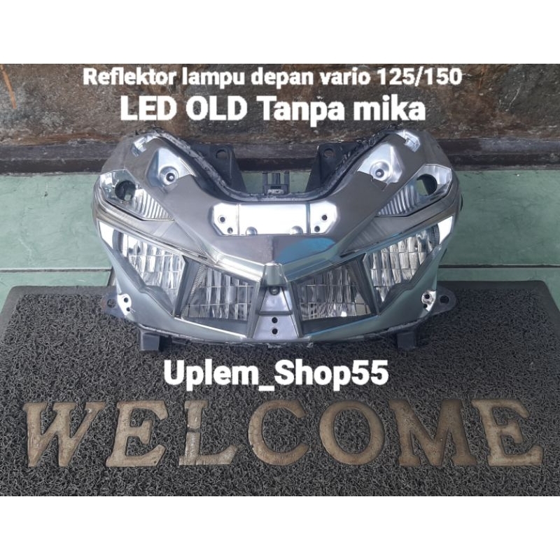 reflektor lampu depan Vario 125 / 150 LED OLD ORIGINAL Tanpa Mika