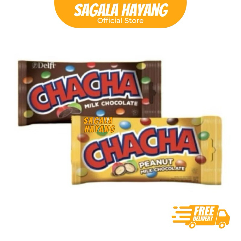 

( SAGALA HAYANG ) Chacha Permen Biskuit Isi Cokelat -5gram
