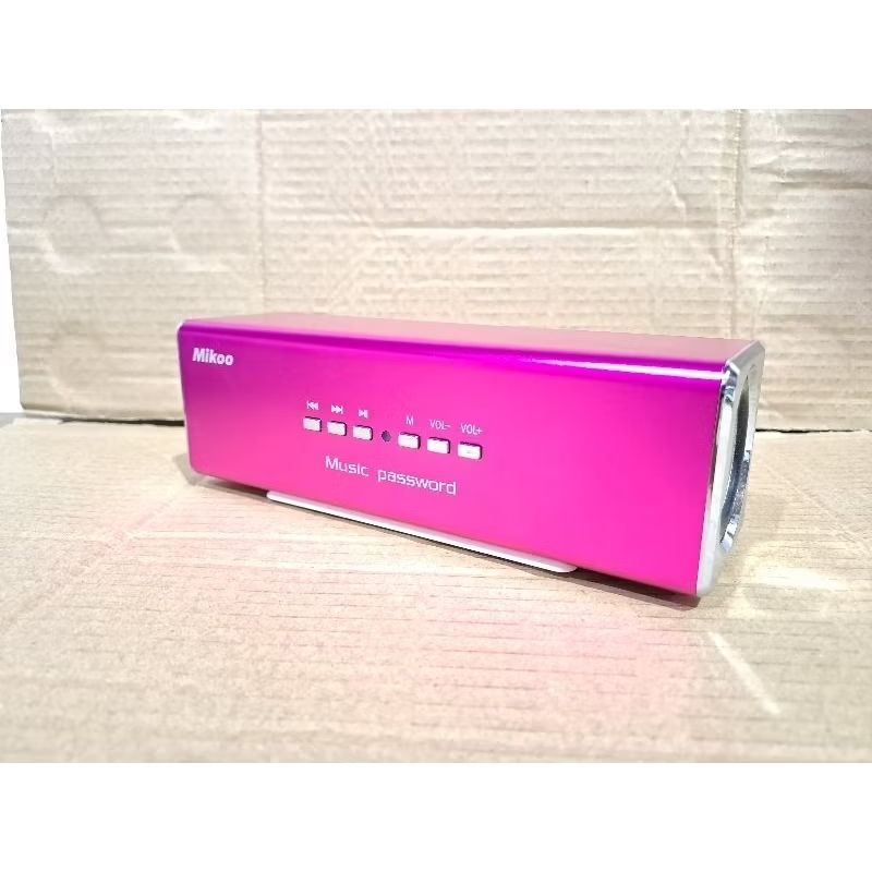 Mini Music Box Fm tuner/pc input & usb Model M 219 .