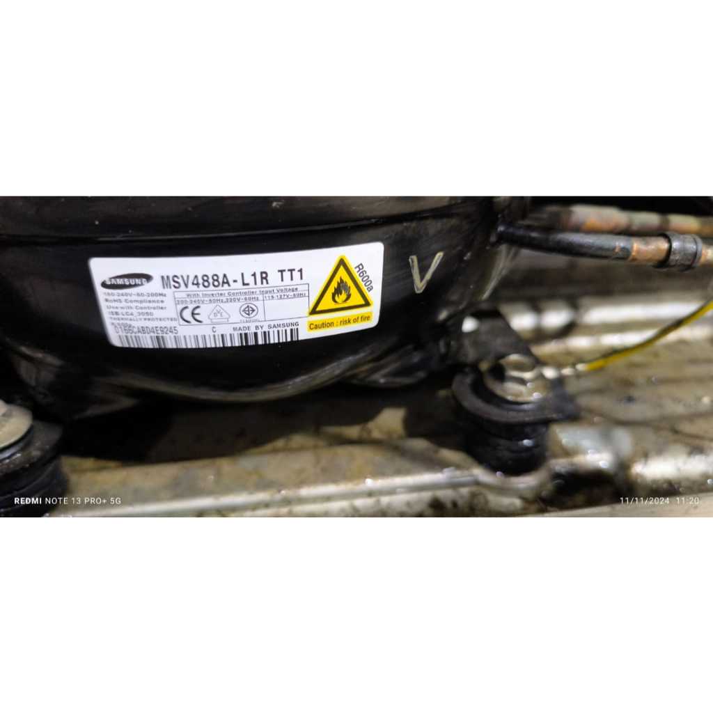 Kompresor Inverter Kulkas Samsung 2 Pintu 380L