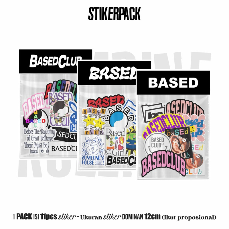 

Stikerpack Brand / Based Club