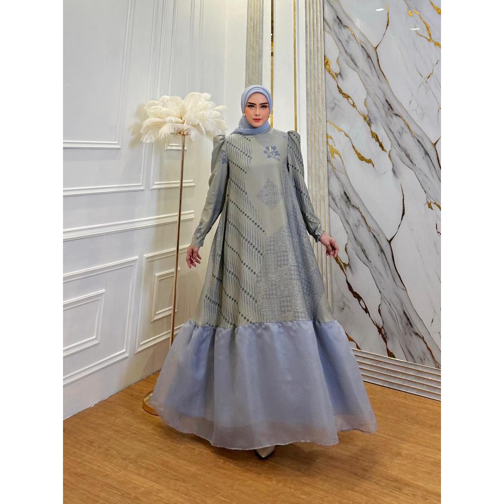 NINONA TERBARU DIFA SET 2 IN 1 BY NINONA ORIGINAL NINONA GAMIS SET HIJAB