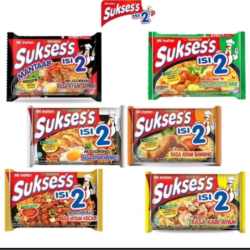 

Mie Sukses isi 2 All Varian