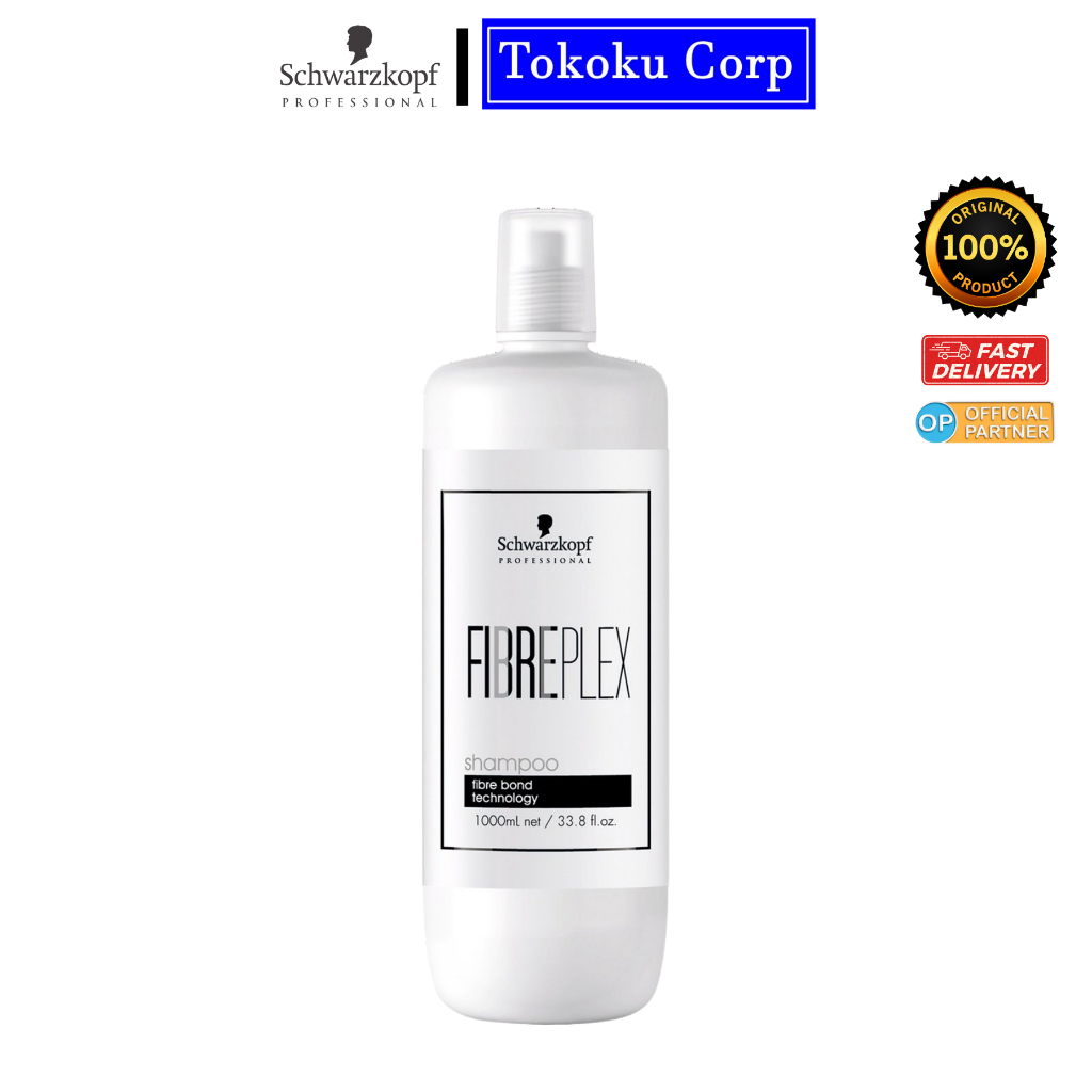 Schwarzkopf Fibreplex Shampoo 1000 ml / Shampoo Setelah Bleaching Rambut