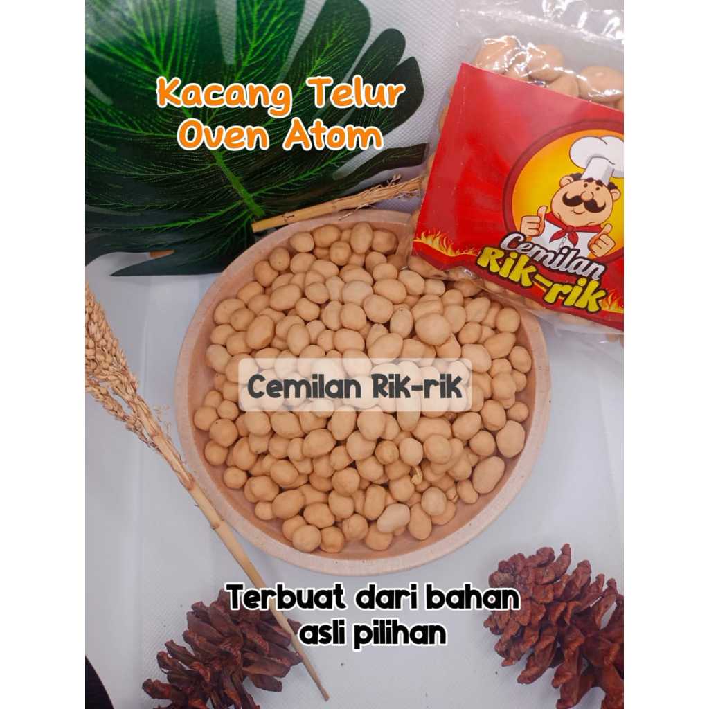 

Kacang Telur Oven kacang atom oven Rasa Manis Gurih – Cemilan Renyah