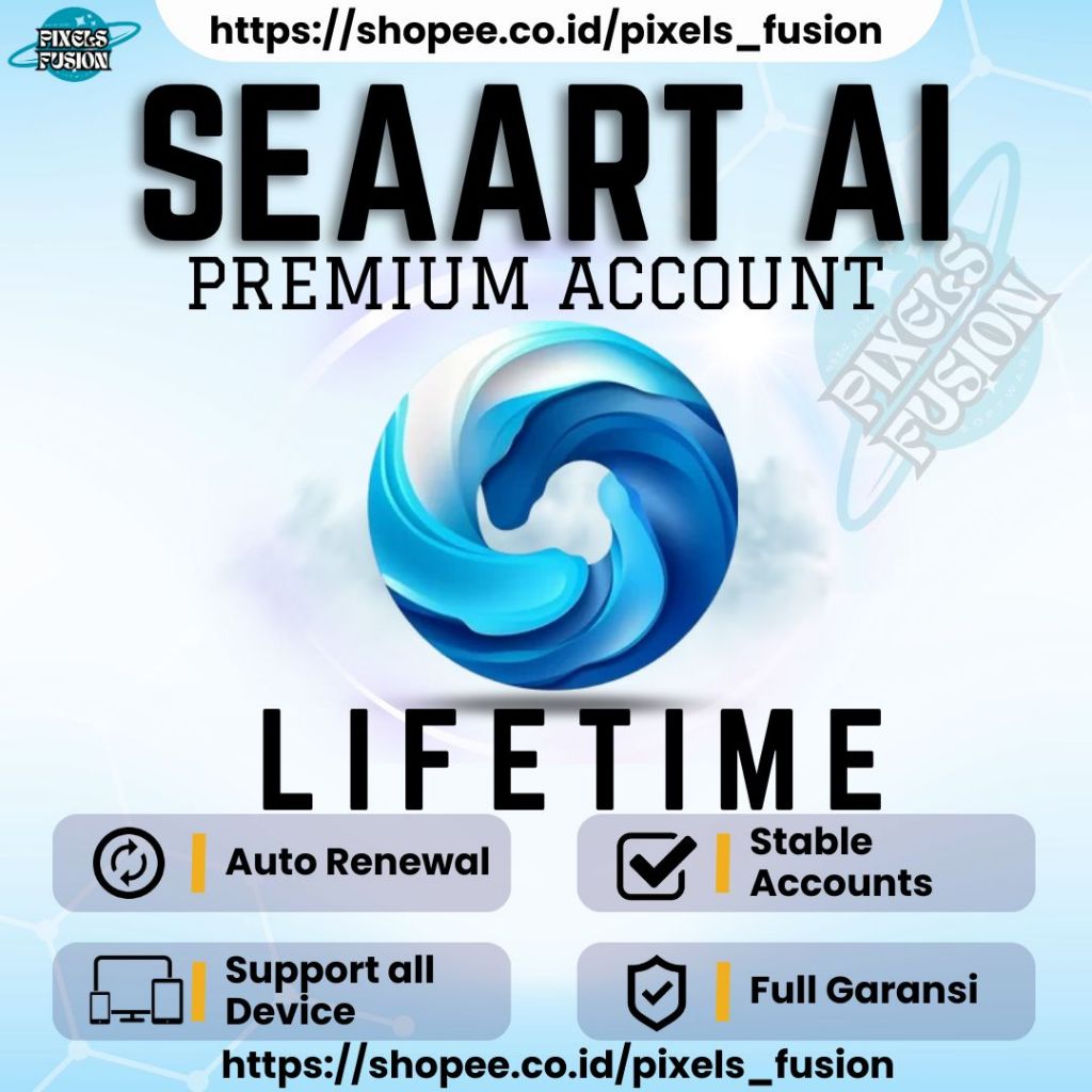 [1 Tahun] SeaArt AI PREMIUM Biginner Plan | AI Art Generator | Create AI Art from Text  | Full Garan