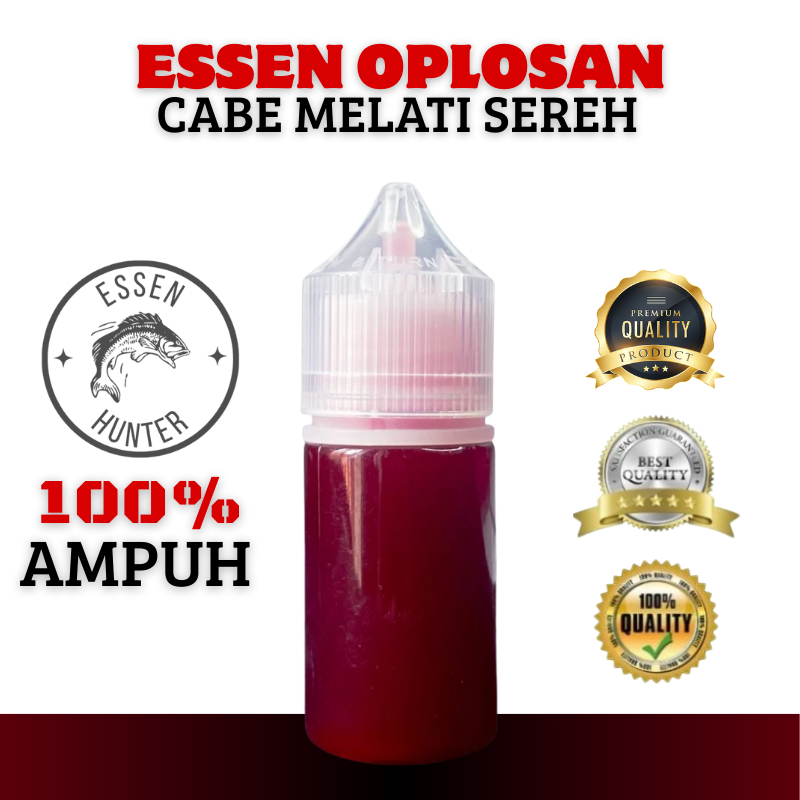 ESSEN HUNTER - ESSEN OPLOSAN - Cabe Melati Sereh Essen Ikan Mas Nila Bawal Patin Lele Jitu