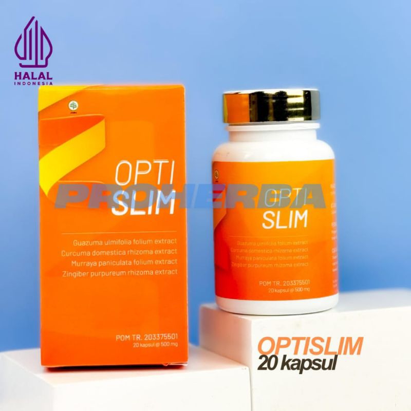 Optislim Asli Original Suplemen PelangsingTubuh