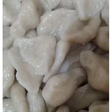 

pempek ikan kakap ,1000an, Telok lenjer,20pc, FROZEN,lebih besar