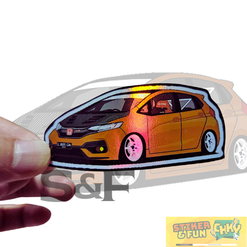 

Stiker Sticker Hollogram Laminasi HONDA JAZZ GK5 Vol 5