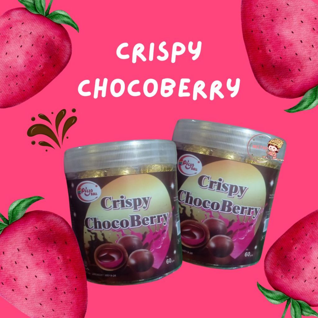 

Crispy Choco Berry PiyoBall 1toples/60pcs