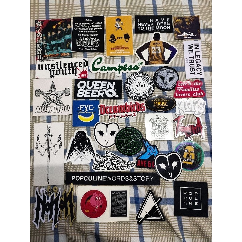 

stiker all brand original per pcs