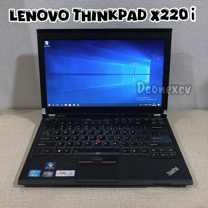 Lenovo Thinkpad X220i intel i3 L16