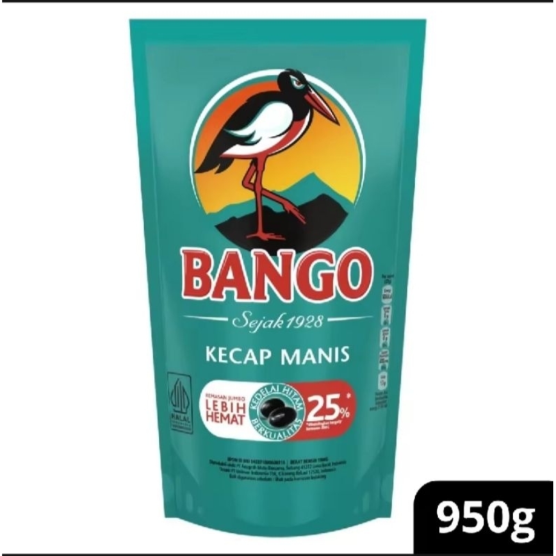 

BANGO KECAP MANIS REFILL 950gr *FREE BUBLE WRAP PLUS PACKING*