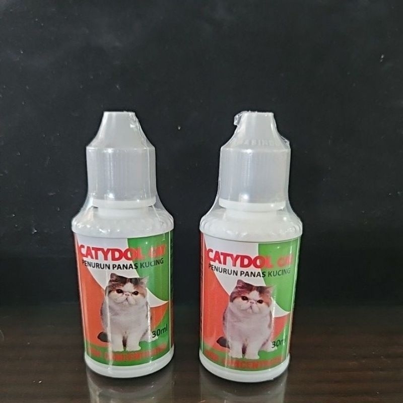 Catydol Cat 30 ml Obat Sakit Panas Penurun Demam Meriang Bersin Kucing