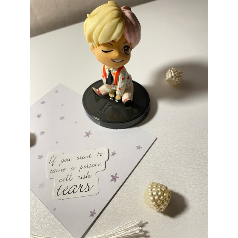 BTS Tiny Tan Mini Figure V Idol Matel