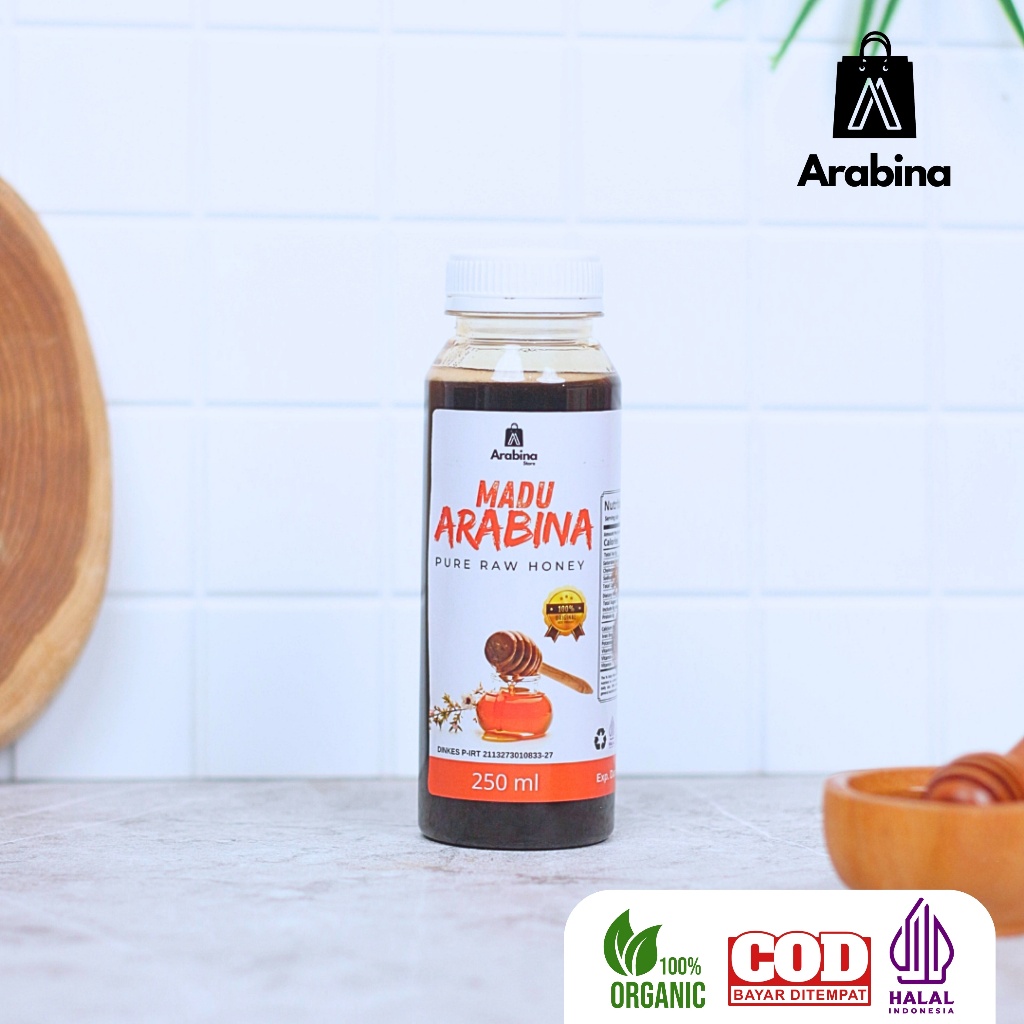 

Classica2106 Arabina Madu Asli Murni 100% Tanpa Campuran Pure Raw Honey